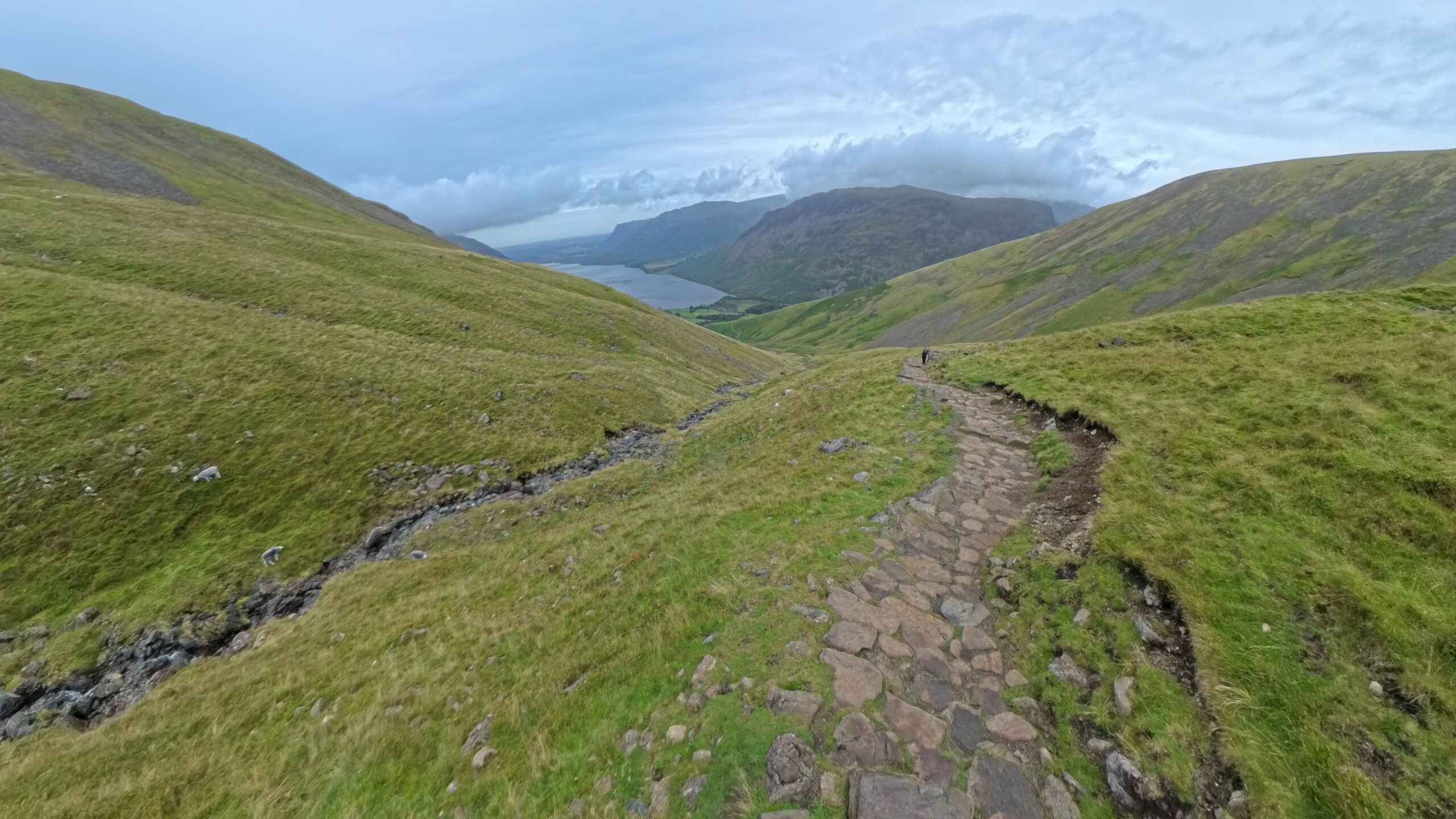 Climbing Scafell Pike